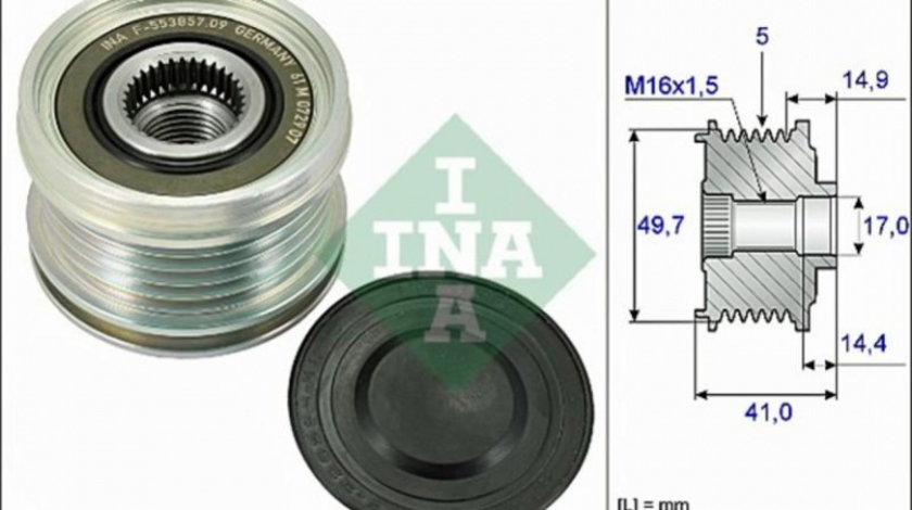 Sistem roata libera, generator Mercedes A-CLASS (W169) 2004-2012 #2 0217049