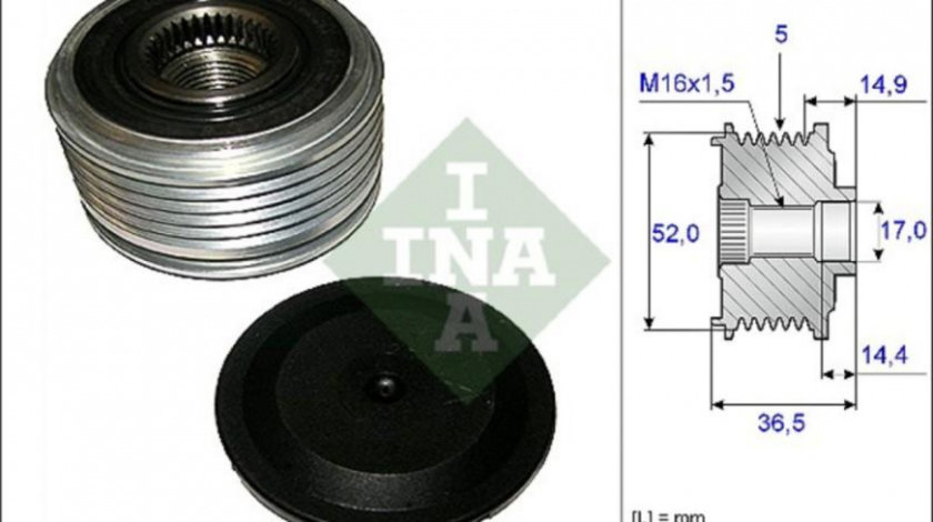 Sistem roata libera, generator Mercedes B-CLASS (W245) 2005-2011 #2 238339