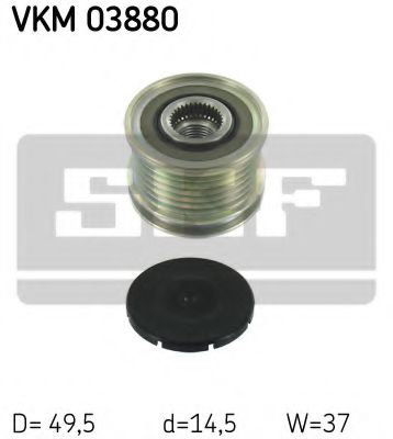Sistem roata libera, generator MINI MINI CLUBMAN (R55) (2007 - 2015) SKF VKM 03880 piesa NOUA