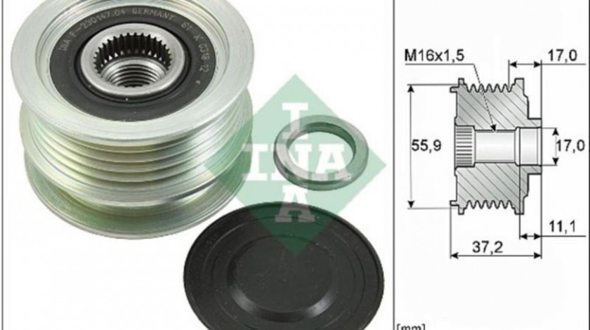 Sistem roata libera, generator Nissan MICRA III (K12) 2003-2010 #2 26458