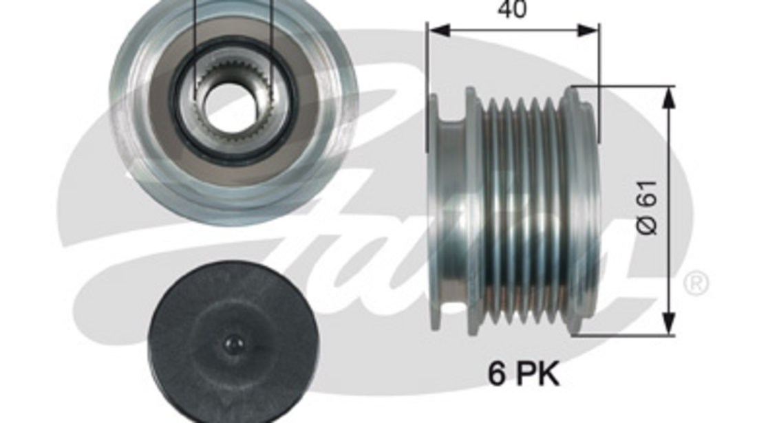 Sistem roata libera, generator (OAP7013 GAT) AUDI,DODGE,FORD,JEEP,MITSUBISHI,PORSCHE,SEAT,SKODA,VW