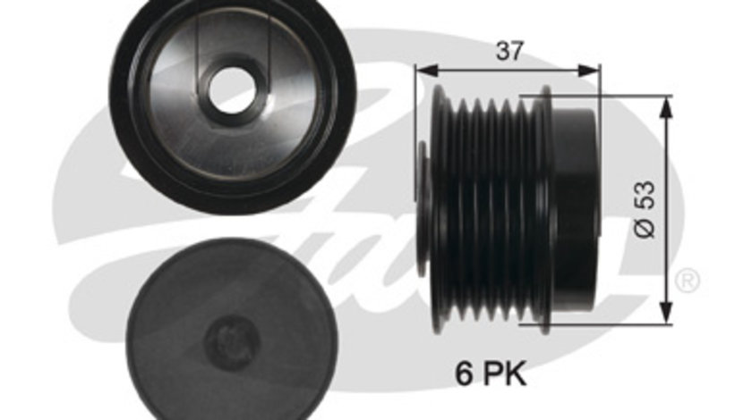 Sistem roata libera, generator (OAP7015 GAT) CHRYSLER,DODGE,LEXUS,TOYOTA