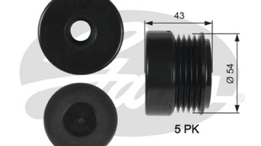 Sistem roata libera, generator (OAP7031 GAT) CHEVROLET,OPEL,VAUXHALL