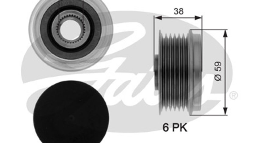 Sistem roata libera, generator (OAP7039 GAT) ALFA ROMEO,BMW,Citroen,FIAT,FORD,LANCIA,OPEL,PEUGEOT,SUZUKI,VAUXHALL