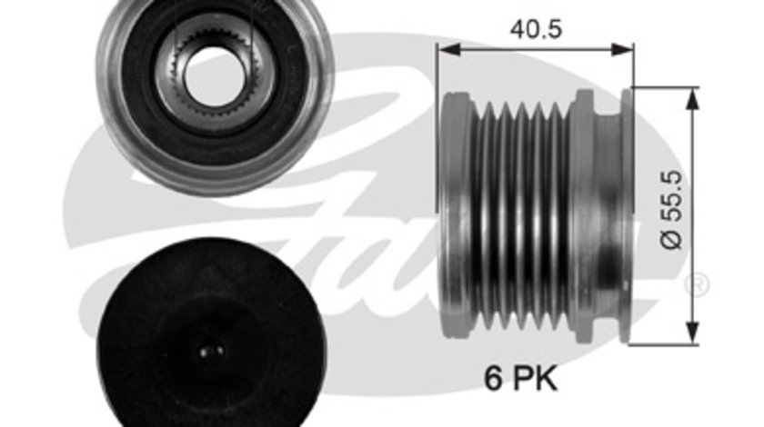 Sistem roata libera, generator (OAP7040 GAT) FORD,SEAT,VW