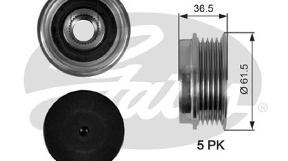 Sistem roata libera, generator (OAP7041 GAT) AUDI,VW