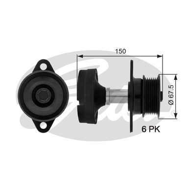 Sistem roata libera, generator (OAP7045 GAT) FORD