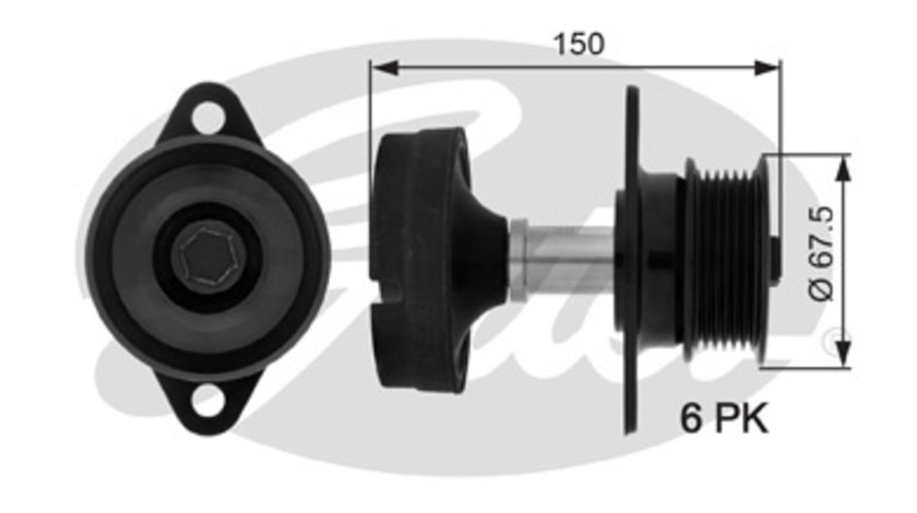 Sistem roata libera, generator (OAP7045 GAT) FORD