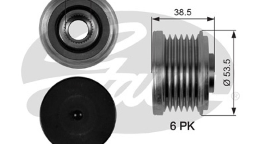 Sistem roata libera, generator (OAP7055 GAT) BMW