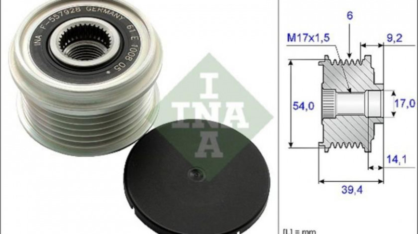 Sistem roata libera, generator Opel AGILA (A) (H00) 2000-2007 #2 330221