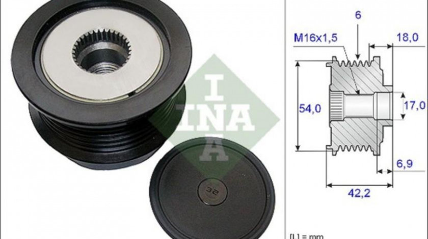 Sistem roata libera, generator Opel SIGNUM 2003-2016 #3 1204151