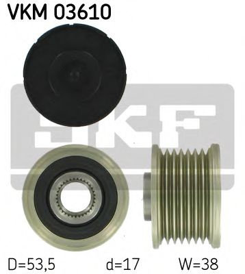 Sistem roata libera, generator RENAULT LAGUNA III Grandtour (KT0/1) (2007 - 2016) SKF VKM 03610 pies...