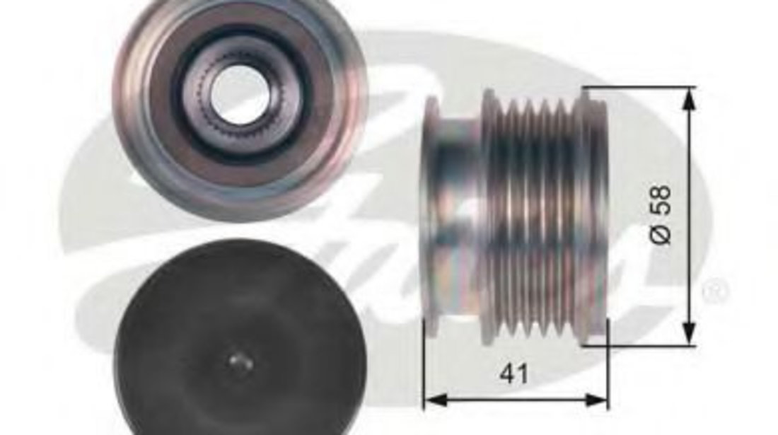 Sistem roata libera, generator VOLVO XC70 II (2007 - 2016) GATES OAP7126 piesa NOUA