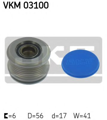 Sistem roata libera, generator VW TOURAN (1T1, 1T2) (2003 - 2010) SKF VKM 03100 piesa NOUA