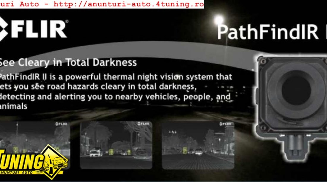 Sistem termal night vision cu camera video pentru auto FLIR Systems FLIR PathFindIR