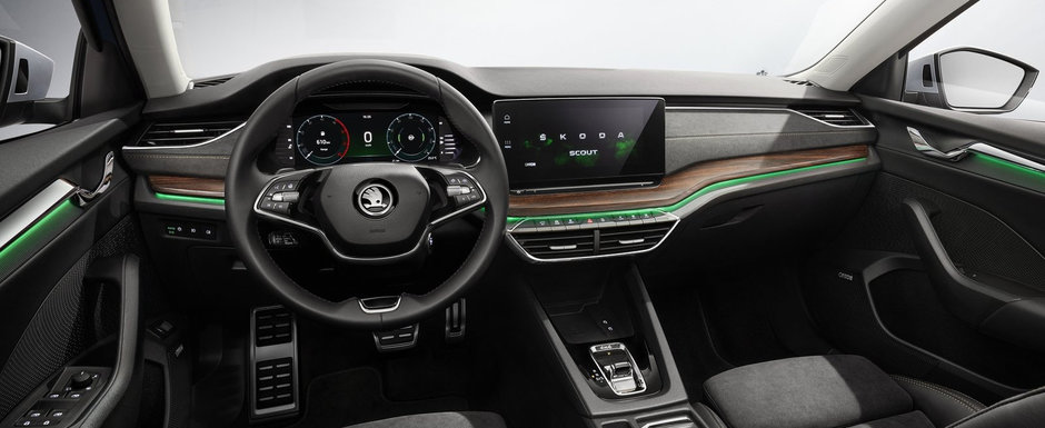 Skoda a lansat in Romania o noua versiune a Octaviei 4. Tractiunea integrala este standard