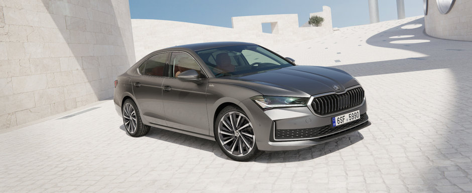 Skoda a prezentat, in sfarsit, noul Superb. Limuzina cehilor masoara aproape cinci metri in lungime si ofera dotari demne de un Mercedes S-Class Skoda a prezentat, in sfarsit, noul Superb. Limuzina cehilor masoara aproape cinci metri in lungime si ofera dotari demne de un Mercedes S-Class