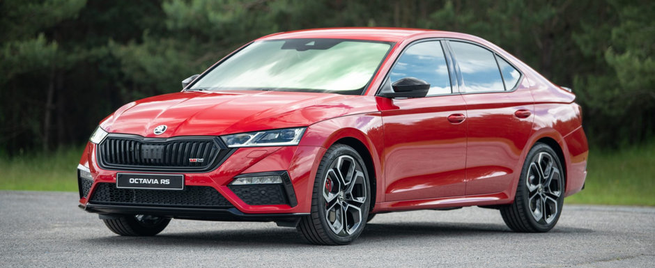 Skoda anunta doua motoare noi si un sistem de tractiune integrala pentru Octavia 4 RS Skoda anunta doua motoare noi si un sistem de tractiune integrala pentru Octavia 4 RS