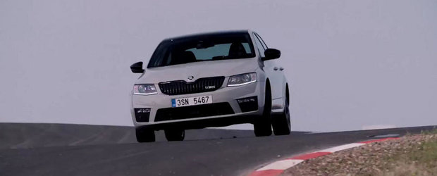 Skoda apeleaza la Hans Joachim Stuck pentru a promova noua Octavia RS230