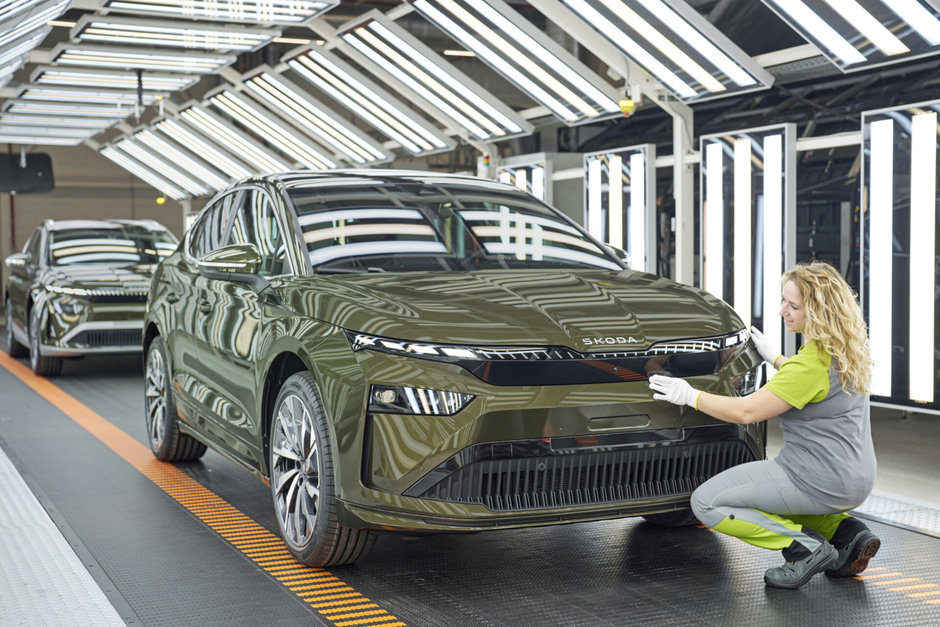 Skoda Enyaq Facelift si Skoda Enyaq Coupe Facelift - Productie