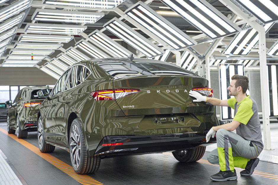 Skoda Enyaq Facelift si Skoda Enyaq Coupe Facelift - Productie