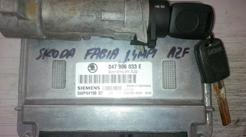 skoda fabia 1.4mpi azf 047906033E SIEMENS