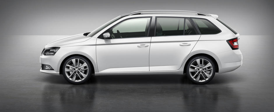 Skoda Fabia Combi soseste la Paris cu motoare eficiente si portbagaj marit Skoda Fabia Combi soseste la Paris cu motoare eficiente si portbagaj marit