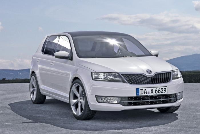 Skoda Fabia - Poze virtuale