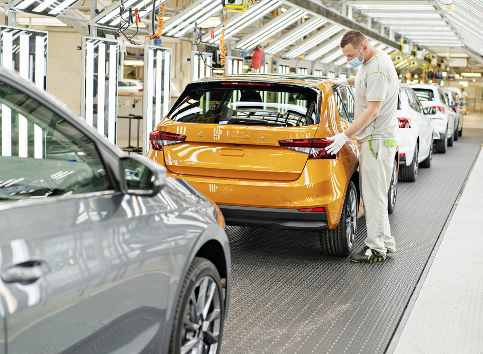 Skoda Fabia - Start productie