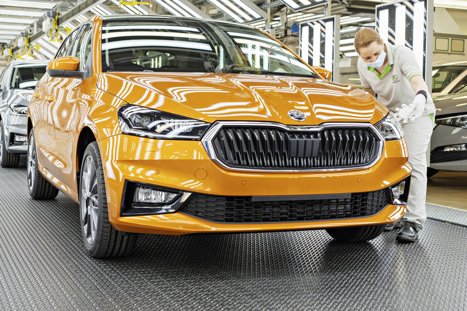 Skoda Fabia - Start productie