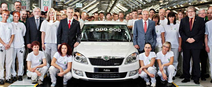 Skoda Fabia: trei milioane de succese