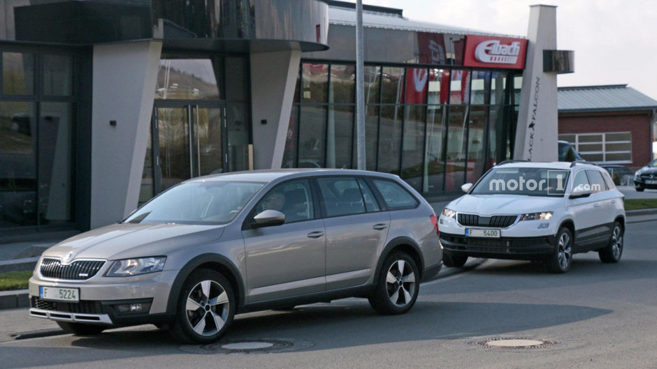 Skoda Karoq- poze spion