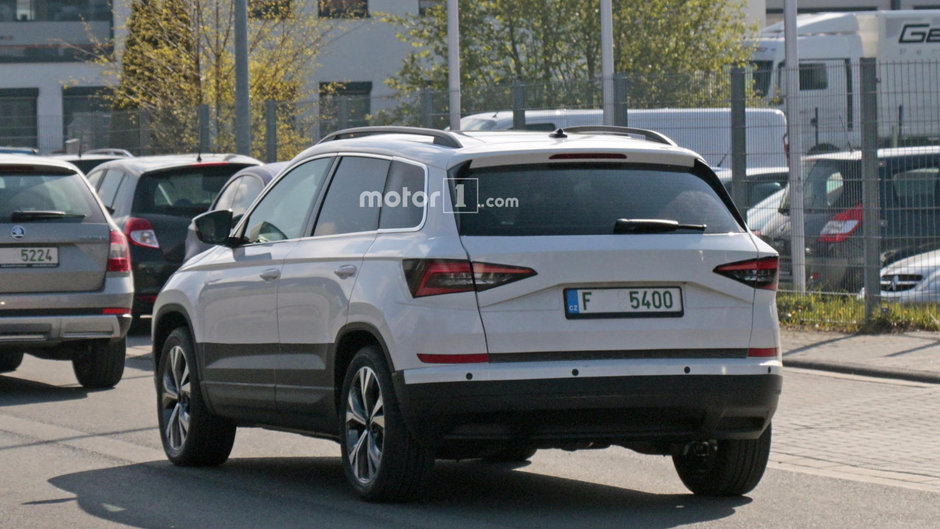 Skoda Karoq- poze spion