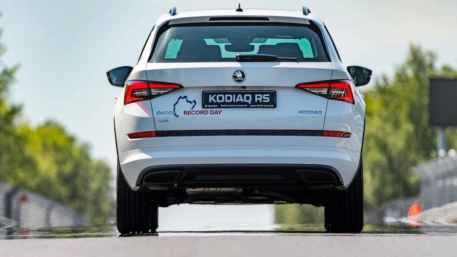 Skoda Kodiaq RS record pe Nurburgring