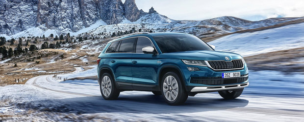 Skoda lanseaza Kodiaq Scout. Amatorii de off-road, fiti atenti!