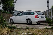 Skoda Octavia cu jante pe 20 inch