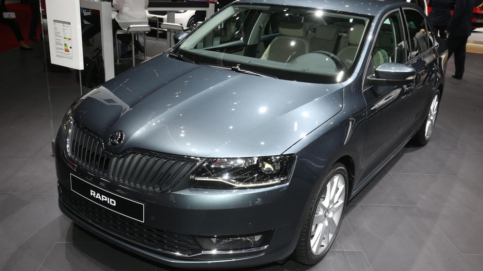 Skoda Rapid facelift- Poze reale