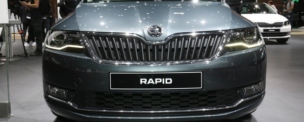 Skoda Rapid facelift, sau o alternativa buna la farurile nu prea reusite ale Octaviei