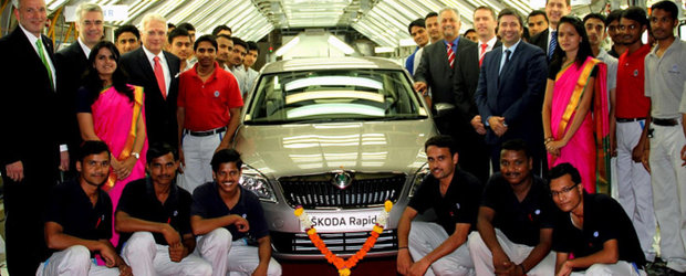 Skoda Rapid intra in productie