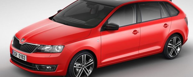 Skoda Rapid Spaceback 2014 se pregateste pentru lansarea de la Frankfurt