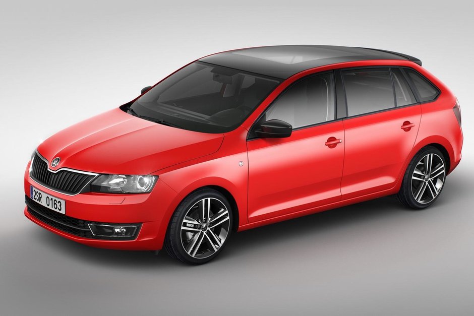 Skoda Rapid Spaceback 2014 se pregateste pentru lansarea de la Frankfurt