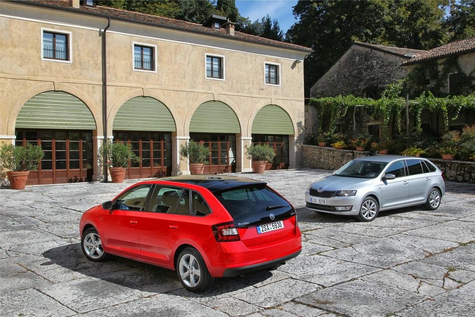 Skoda Rapid Spaceback - Galerie Foto