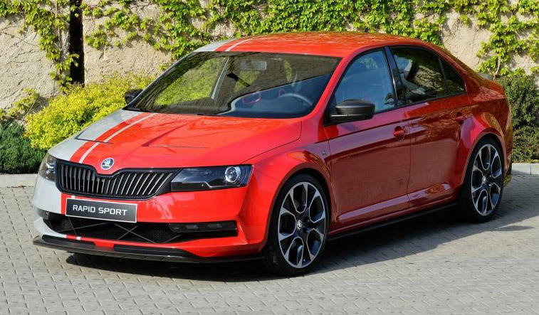 Skoda Rapid Sport, conceptul care anunta un Rapid RS