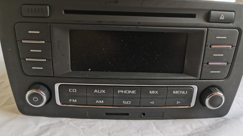 Skoda RCN Bluetooth Radio SD Card Aux Handsfree Streaming MP3