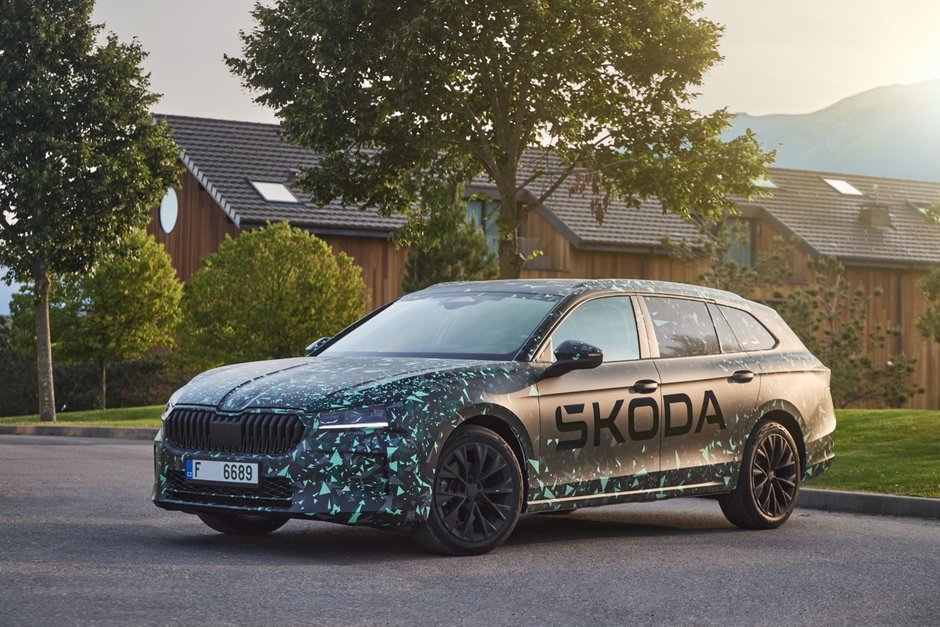 Skoda Superb 4 - Primele poze