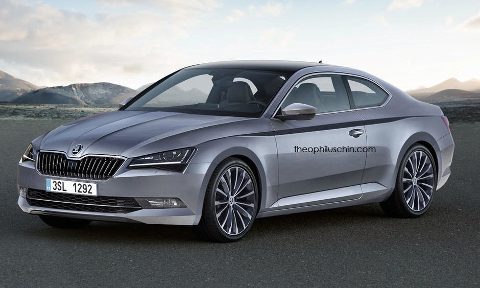 Skoda Superb Coupe - Ipoteza de Design