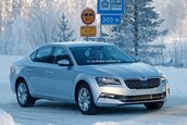 Skoda Superb Facelift - Galerie foto spion