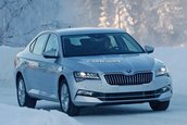 Skoda Superb Facelift - Galerie foto spion