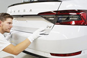 Skoda Superb iV intra in productie