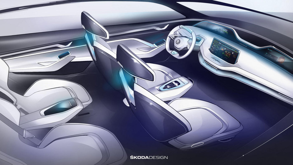 Skoda Vision E - Interior